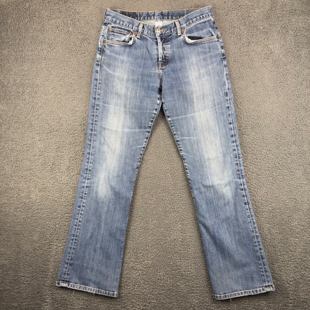 Lucky Brand Women's‎ Jeans Size 8 29 Bootcut Blue Denim American Made